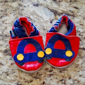 LEATHER Robeez baby shoes